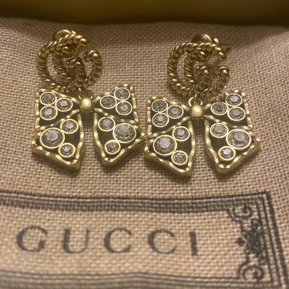 Gucci Luxury Earrings NIB Vintage - Picture 1 of 4